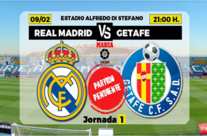 Real Madrid vs Getafe CF Lineups