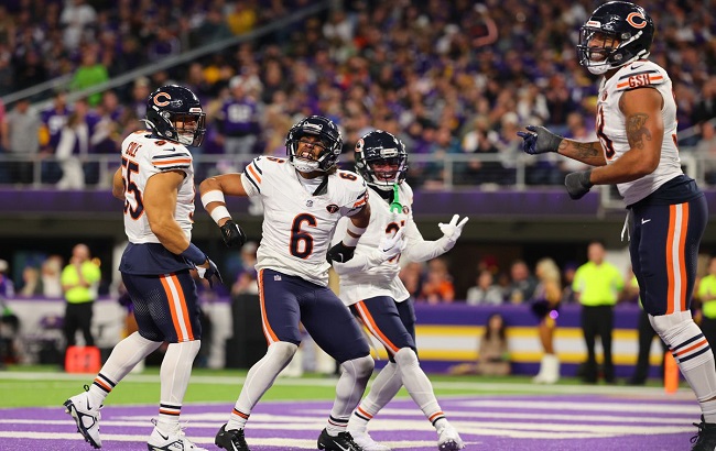 Minnesota Vikings vs Chicago Bears Match Player Stats